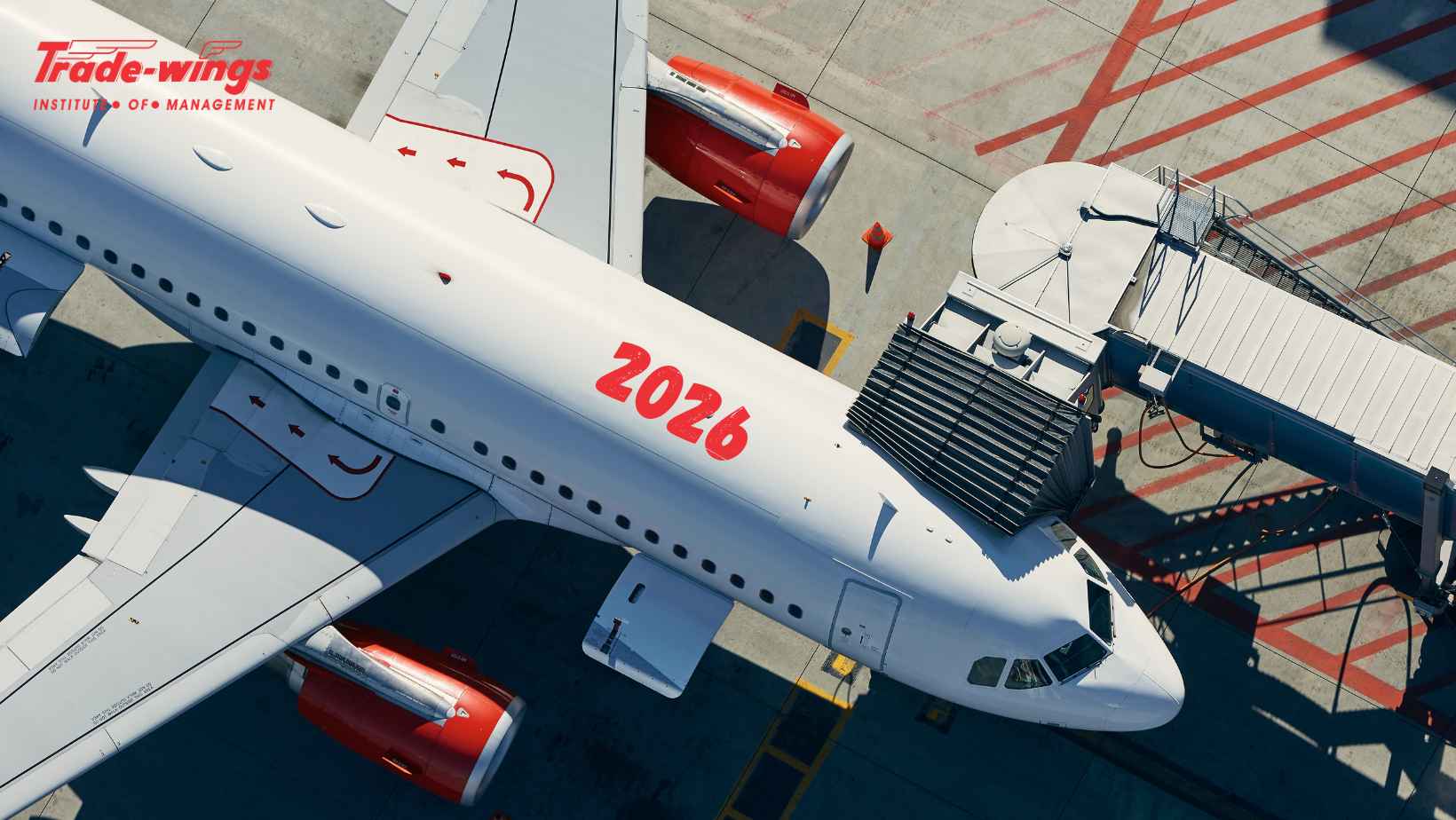 A young aviation professional standing in front of a commercial aircraft at an airport, symbolizing the growing career opportunities in India's aviation industry in 2026.