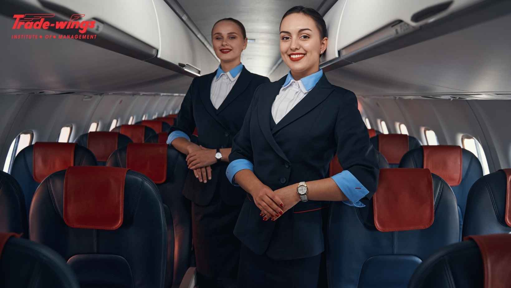 Cabin crew and ground staff career comparison with airport management courses for aviation students