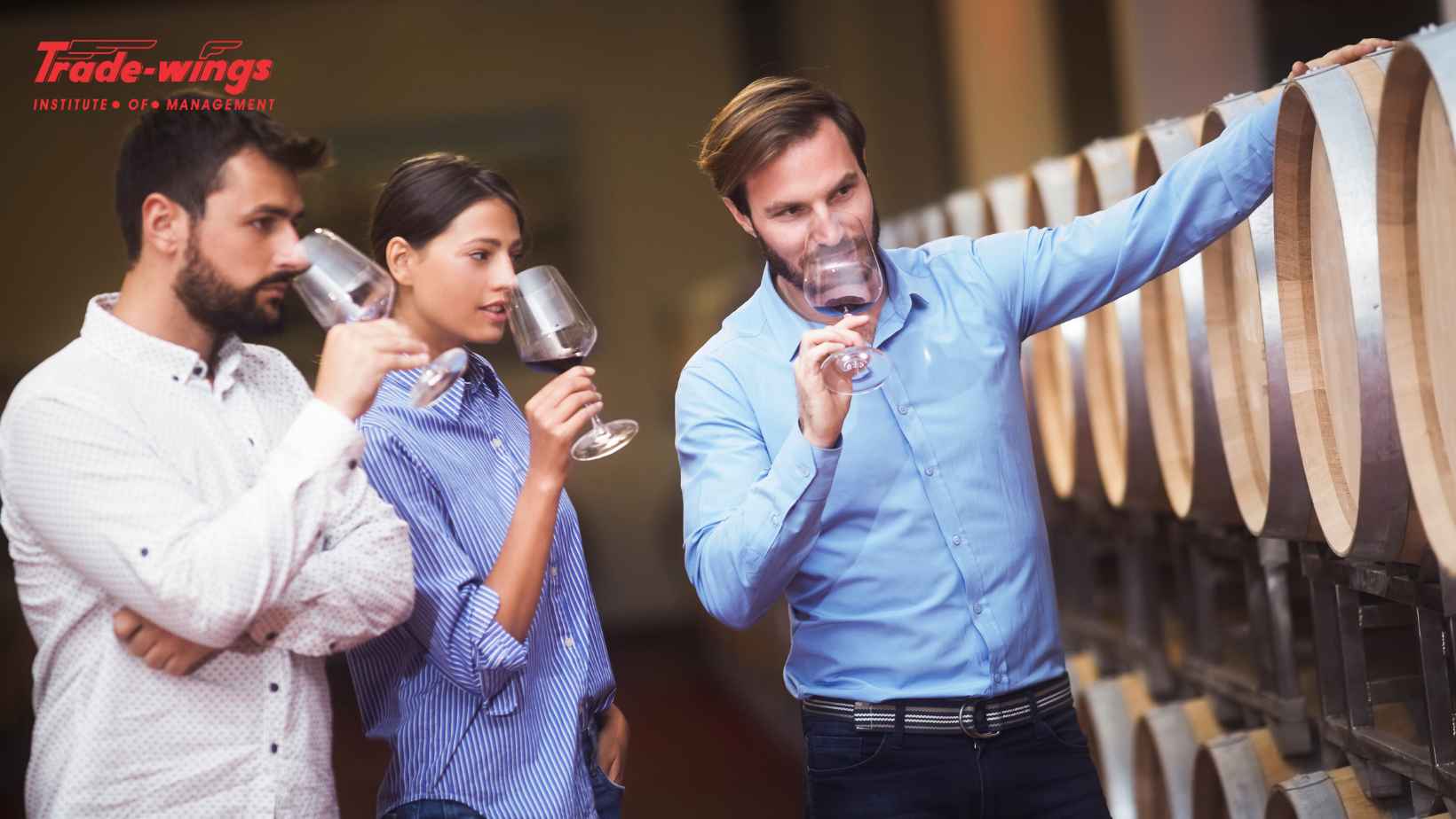 Wine tourism course covering vineyards, wine tasting and travel experiences
